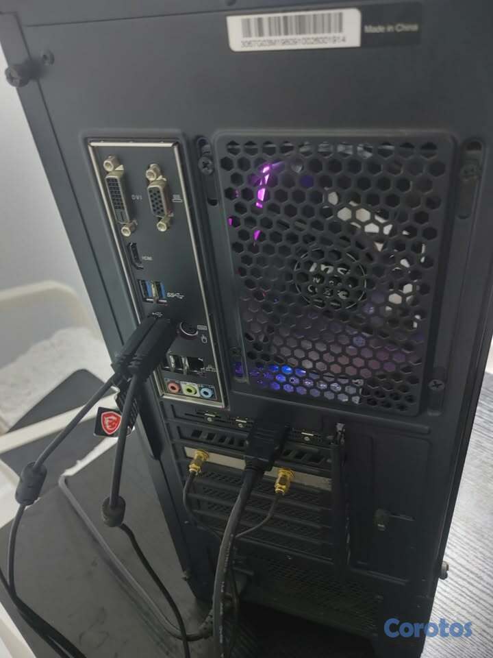 computadoras y laptops - MSICodex R10SI-026US-i5-10400F-Ram32gbDDR4- RX6600 7