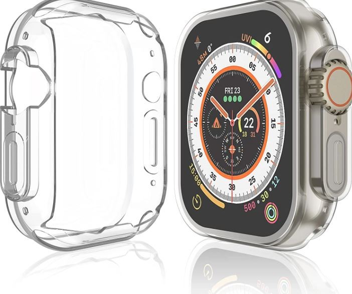celulares y tabletas - Cover Transparente Para Smartwatch apple watch ultra 49mm 1