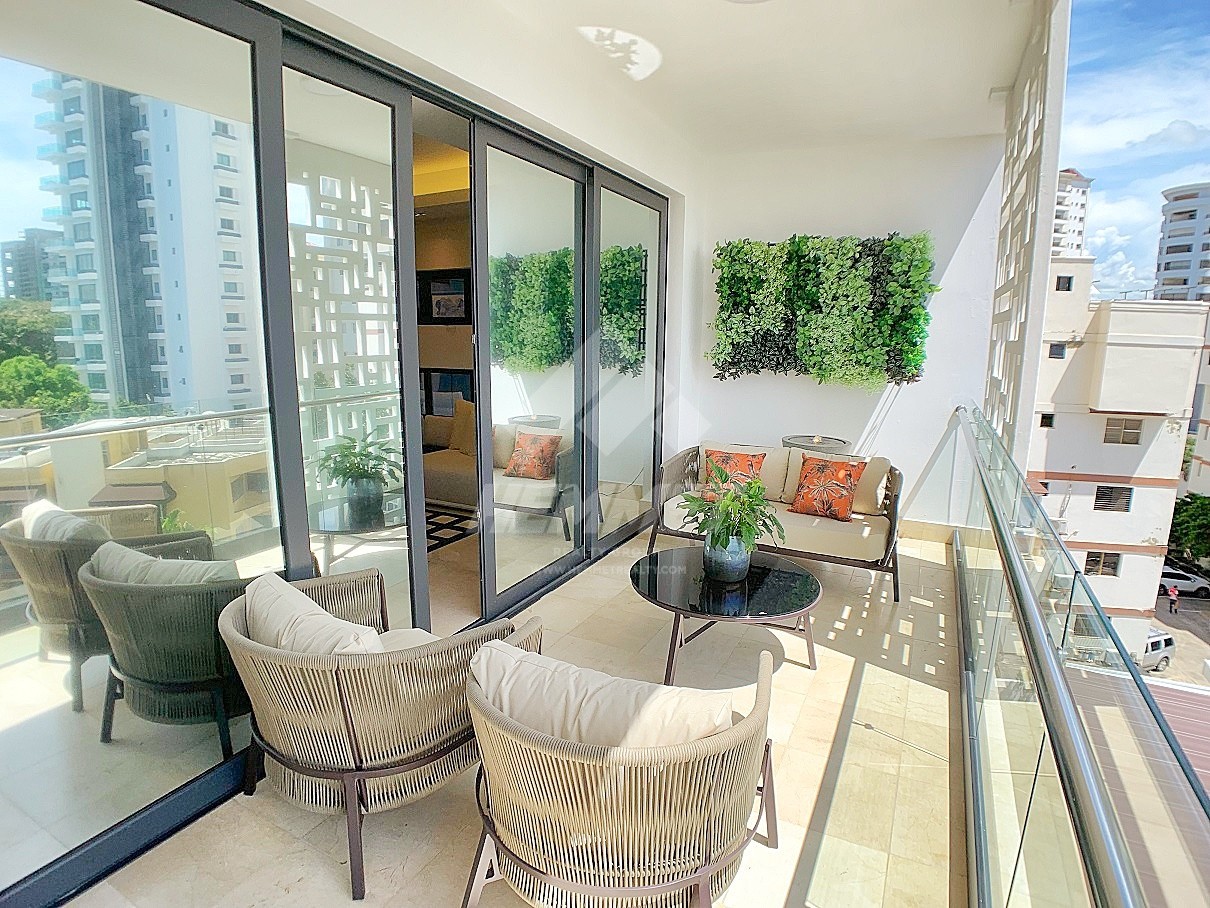 apartamentos - IMPRESIONANTE AMUEBLADO TORRE LORETTO LA TRINITARIA SANTIAGO  8
