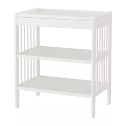 muebles - Cambiador de bebés de IKEA con colchón incluido 