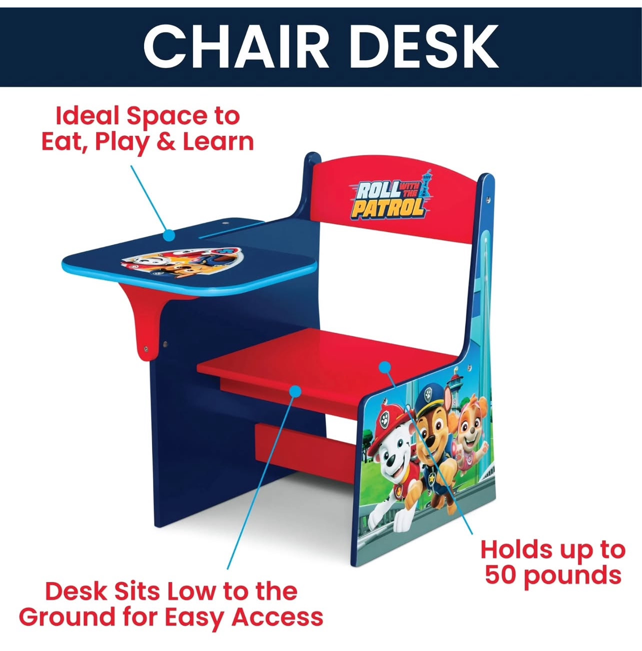 muebles -  Set de cama para niños y niñas incluye cama + colchón + gavetero + silla Nuevo 4