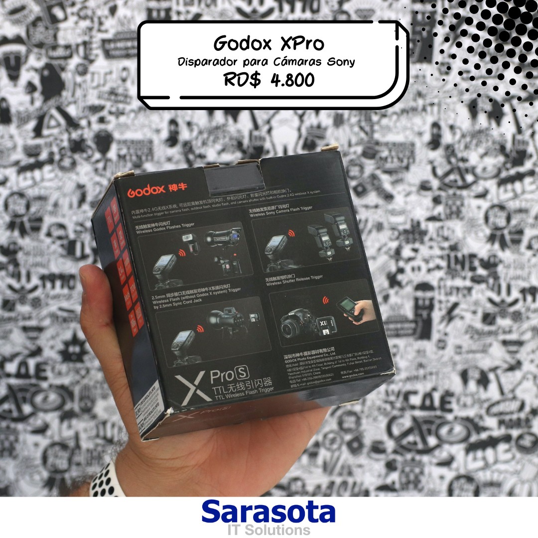 camaras y audio - Disparador Godox XPro para Sony Garantía 1 año Somos Sarasota 1