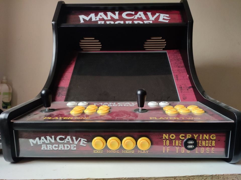 consolas y videojuegos - Gabinete Arcade Bartop con botones 1
