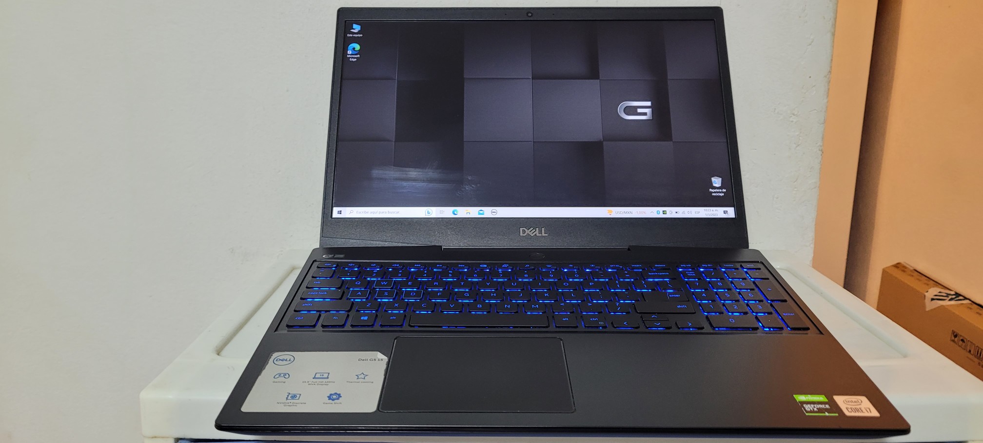computadoras y laptops - Dell Gaming Core i7 10ma Gen Ram 16gb ddr4 Disco 256gb SSD Y 1tb Gtx 1650Ti 4gb