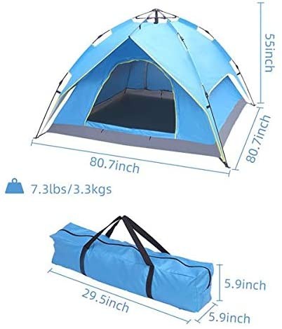 tours y viajes - Carpa automática hidráulica, apertura automática rápida. CASA DE CAMPAÑA deluxe 2