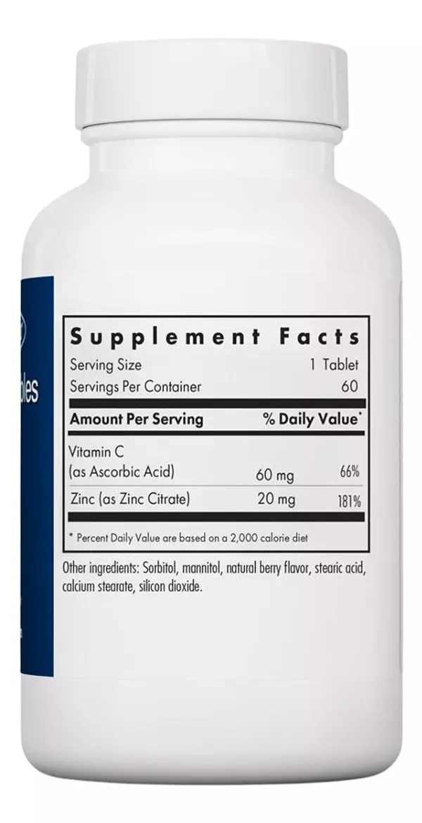 Salud y Equipamiento Médico - Zinc Con Vitamina C 80 Mg 60 capsulas 2