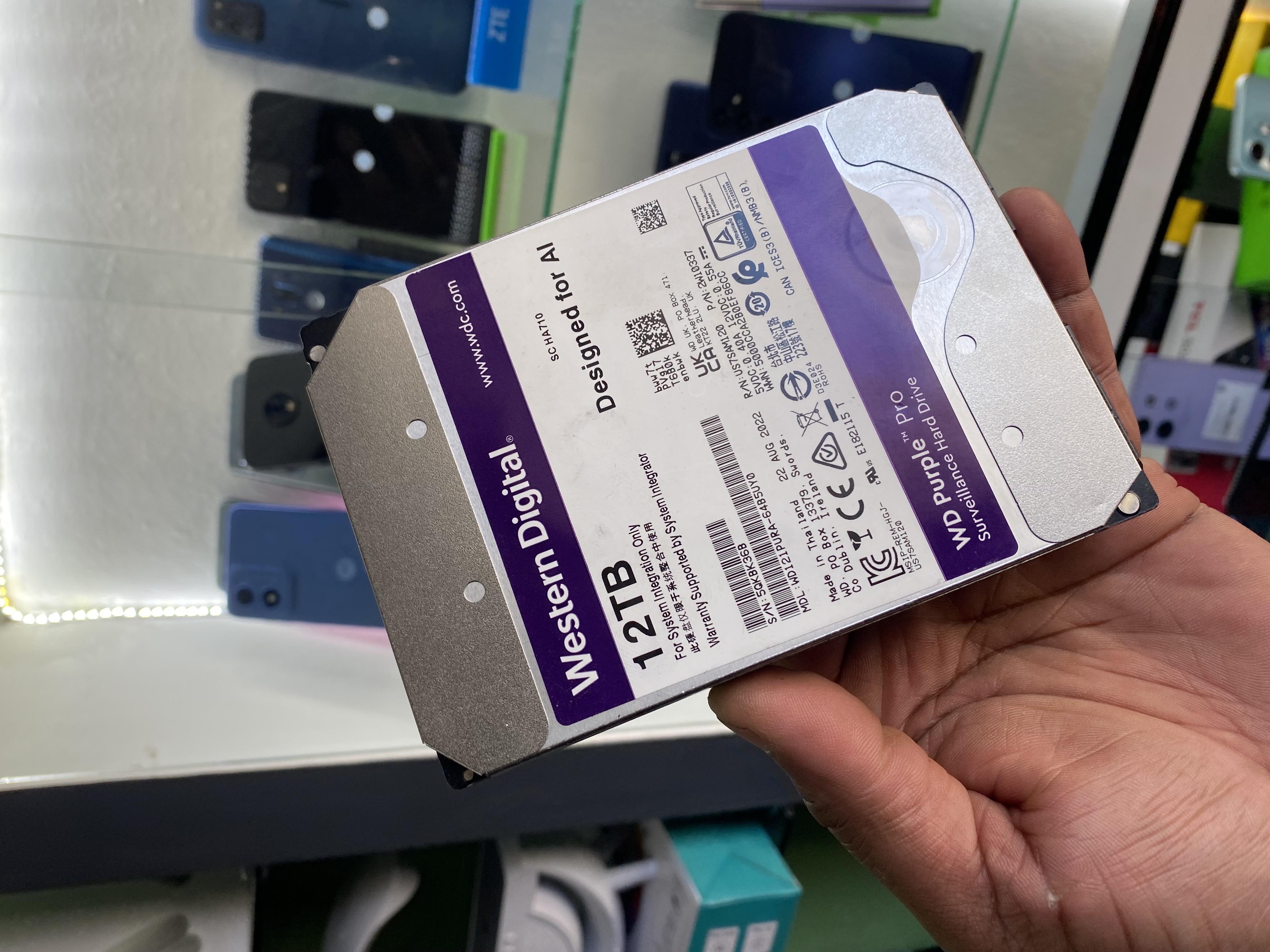 celulares y tabletas - Disco 12TB HDD purpura  4