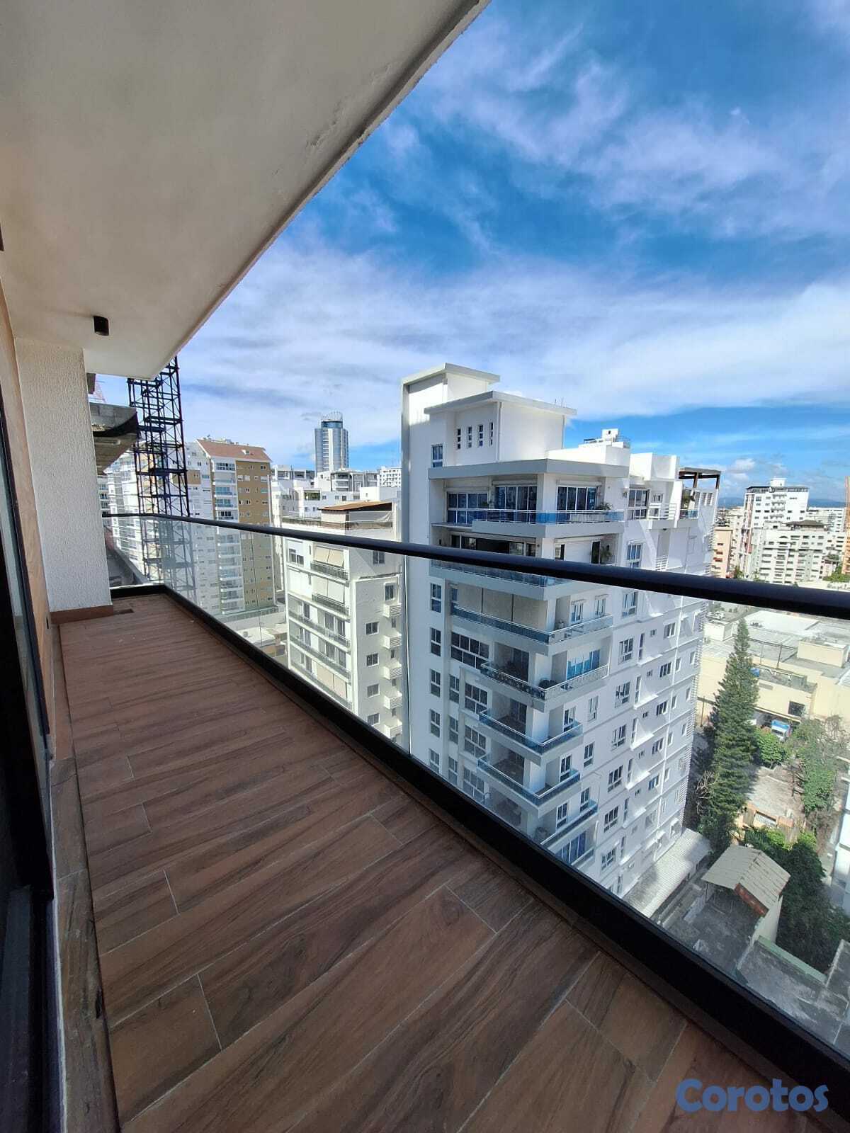 apartamentos - ¡Apartamento Nuevo en Renta en Naco – Piso Alto y  1