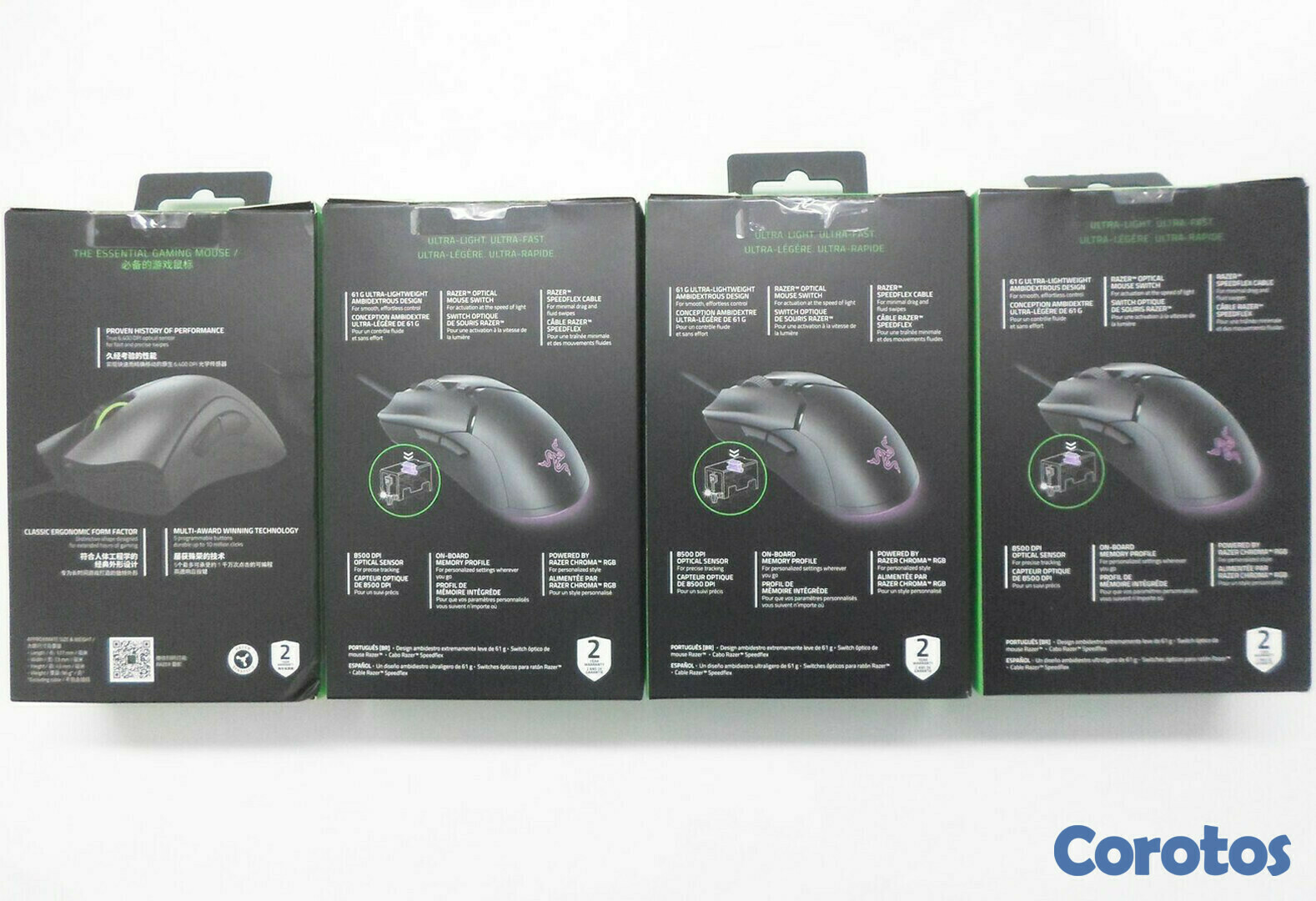 accesorios para electronica - Mouse Razer Viper Mini Gaming 8500 DPI 6 Buttons RGB 7