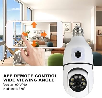camaras y audio - BOMBILLO CAMARA INTELIGENTE WIFI 1475 1
