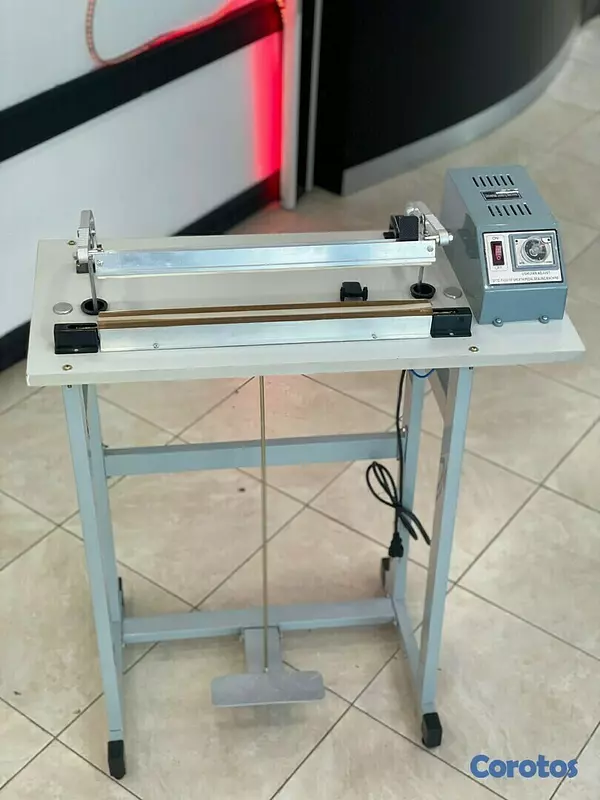 equipos profesionales - Selladora manual de bolsas Empaquetadora pedal 16 pulgadas envasadora de fundas 7
