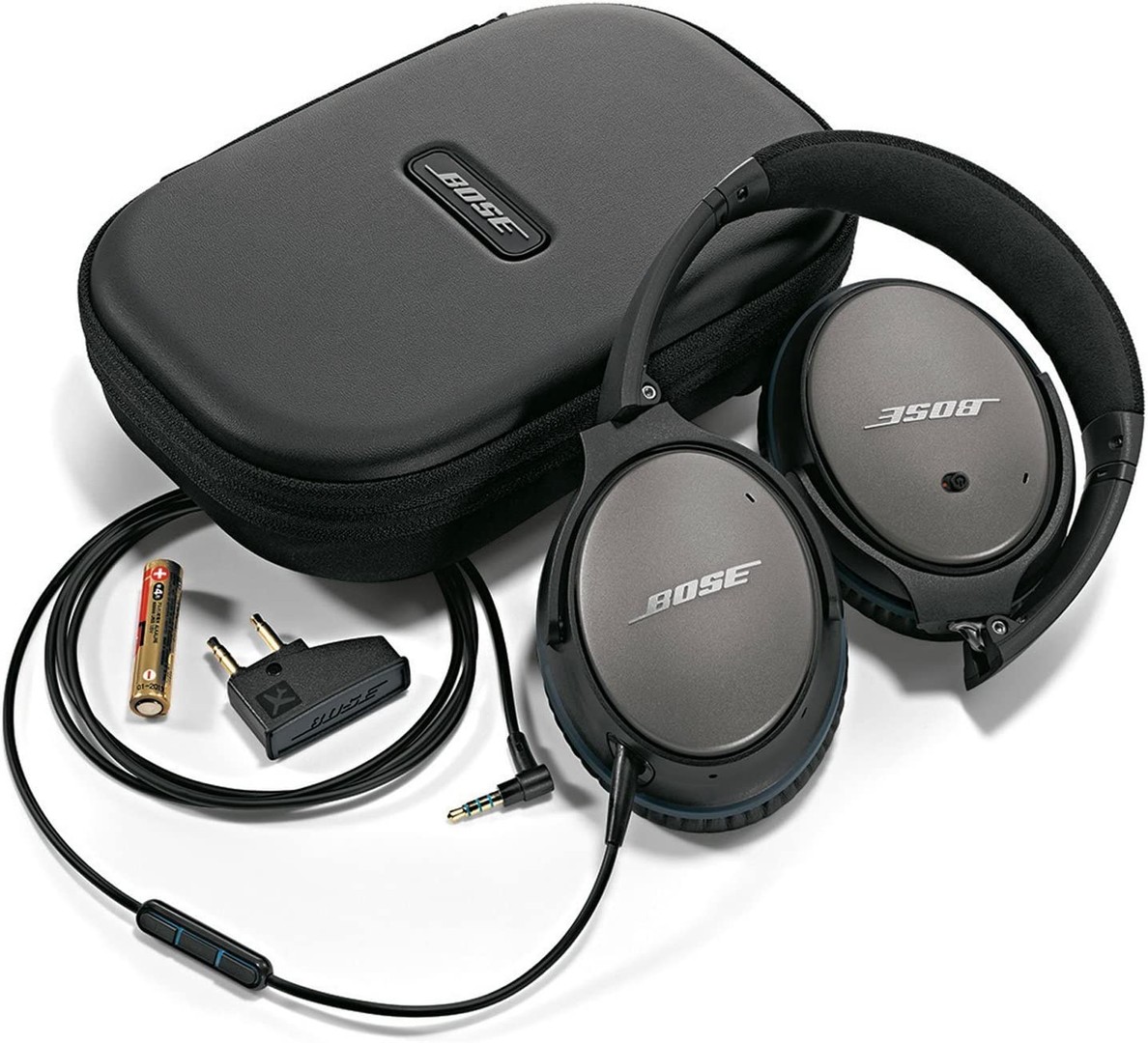 camaras y audio - audifonos bose quietcomfort 25 auriculares con cable (3.5) dispositivos apple 10