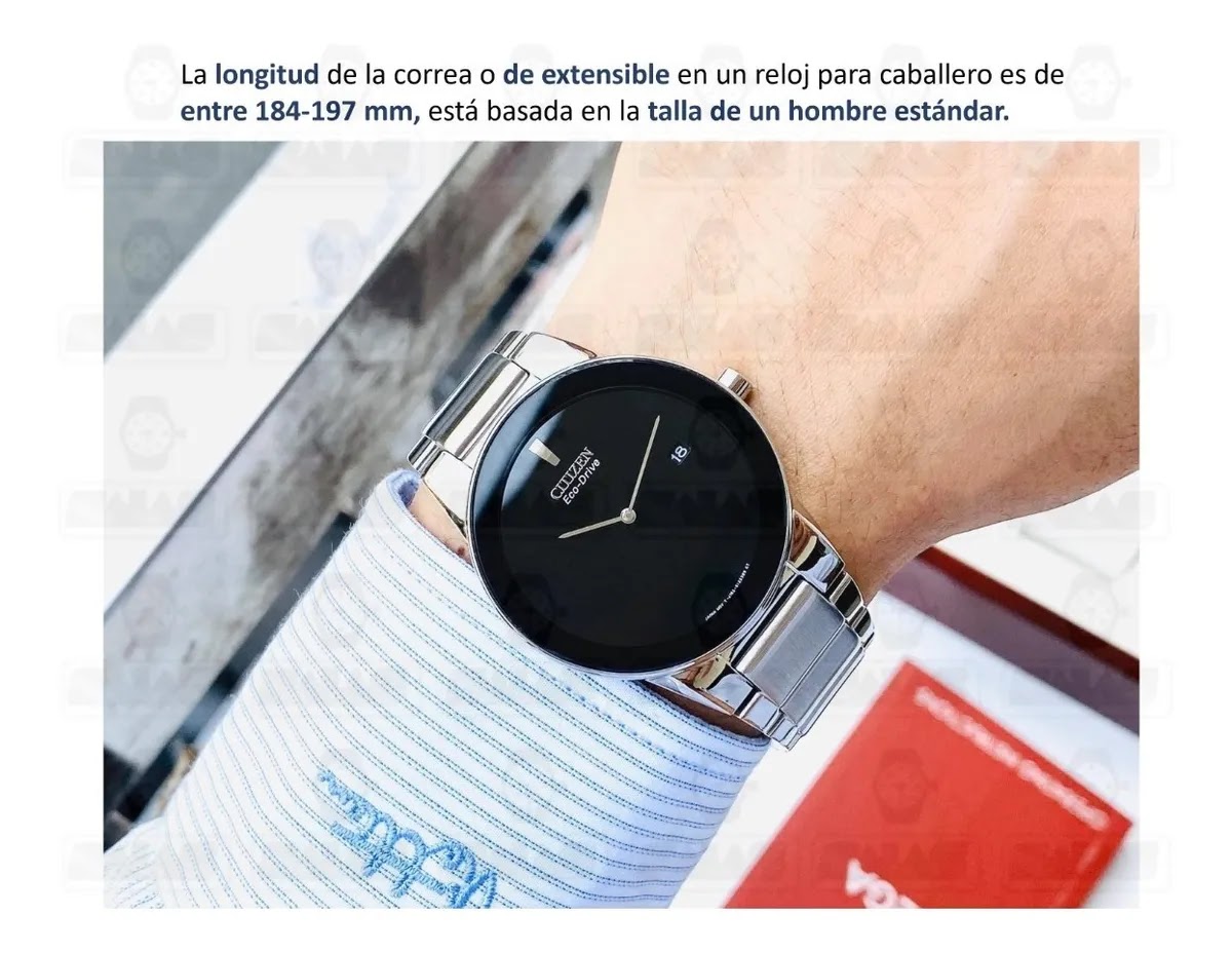joyas, relojes y accesorios - Reloj de pulsera citizen eco-drive axiom 60488  3