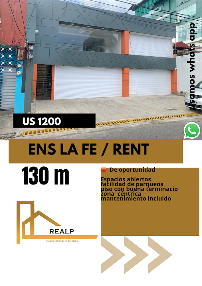 oficinas y locales comerciales - Local amplio en la Fe