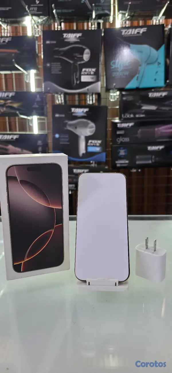 celulares y tabletas - iPhone 16 Pro Max 256GB Desert Desbloqueado Clean 2