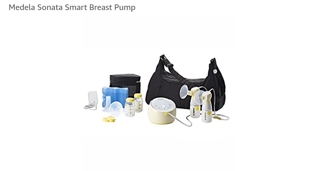 cuidado y nutricion - Medela Sonata Smart Breast Pump