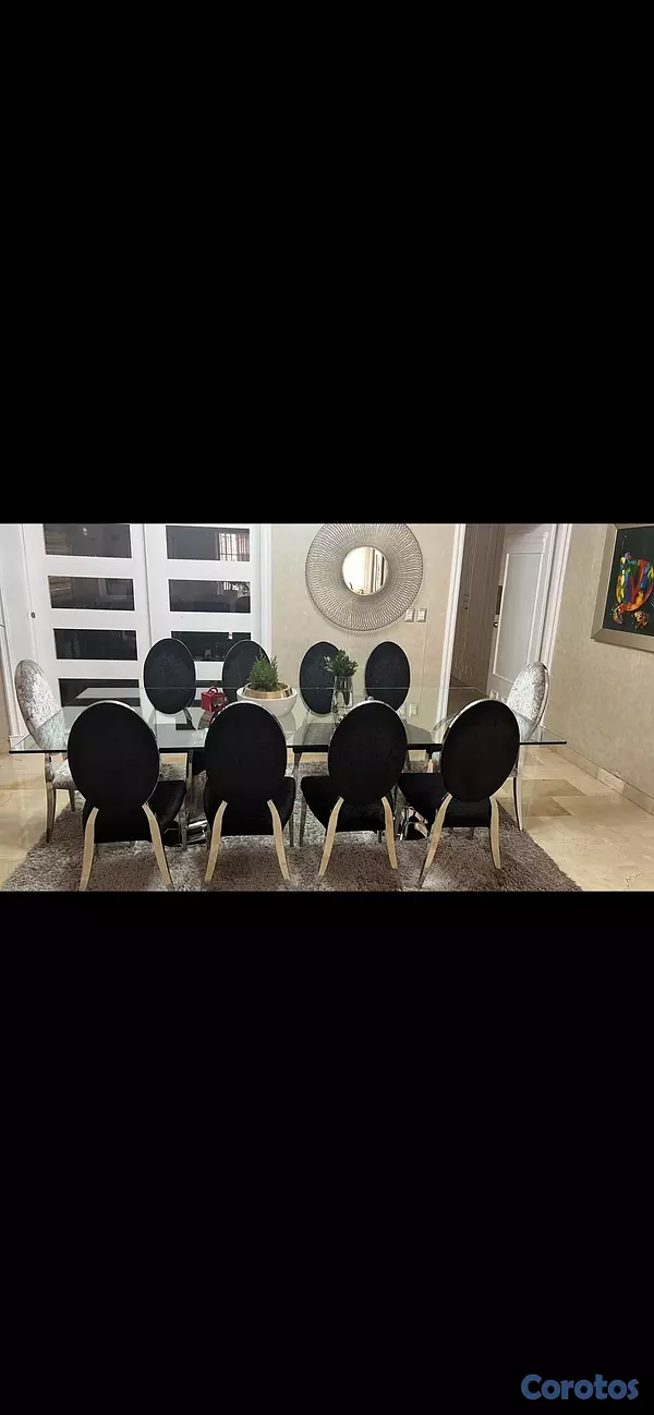 muebles y colchones - juego comedor  2