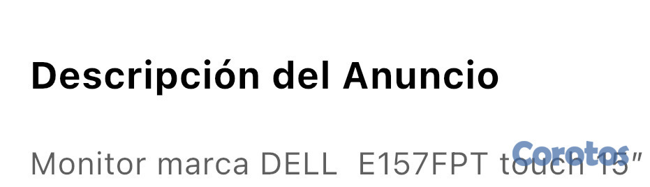 computadoras y laptops - monitor para negocios  6