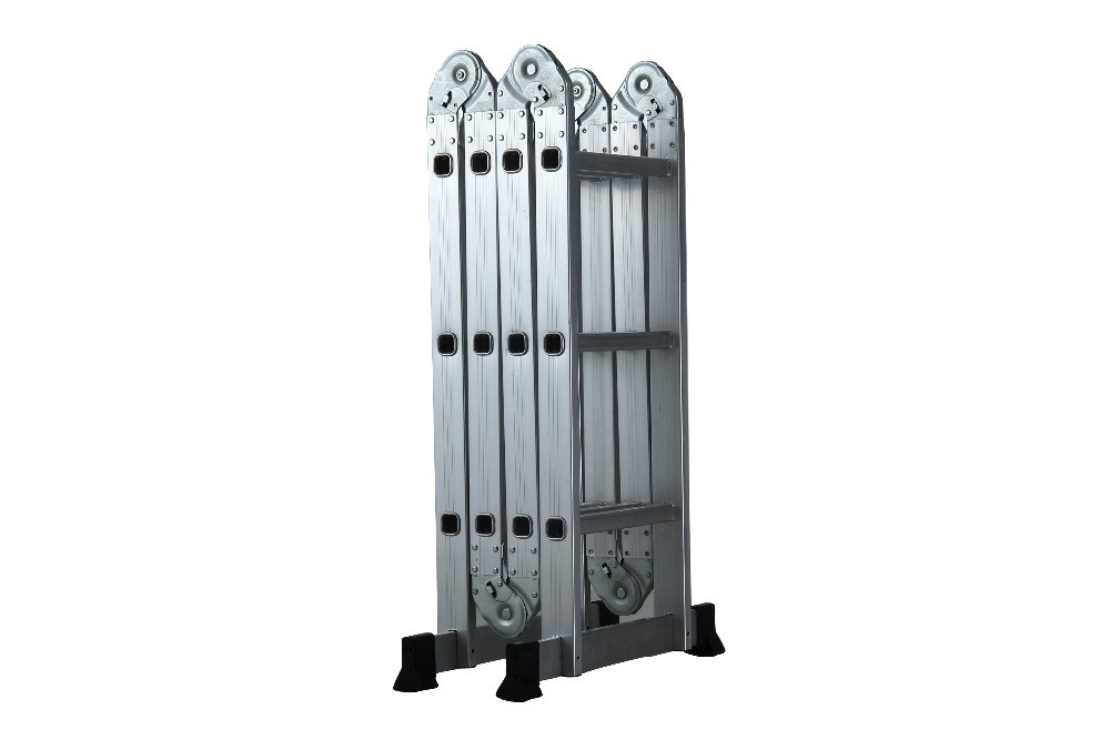 herramientas, jardines y exterior - Escalera de Aluminio Multiusos 12.5 Pies Calidad Garantizada Multifuncional 5