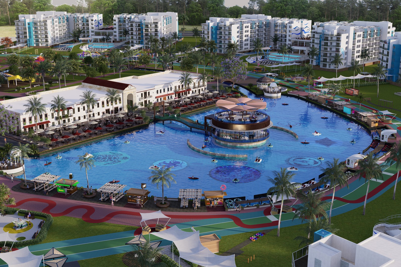 apartamentos - Complejo Tutistico en Punta Cana 