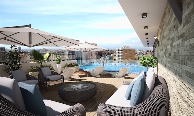 apartamentos - Venta de apartamentos listos en torre de lujo en el Distrito Nacional  5