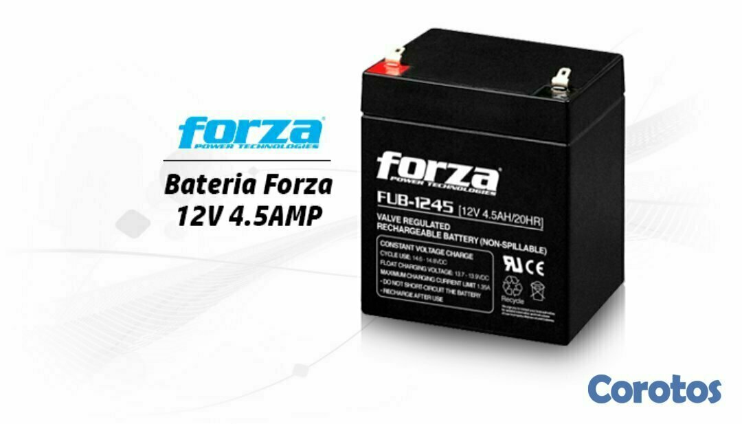 computadoras y laptops - BATERIA FORZA - 12V - 4.5AH