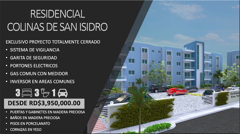 apartamentos - Venta de apartamento en la autopista de san Isidro prado oriental  junio 2023