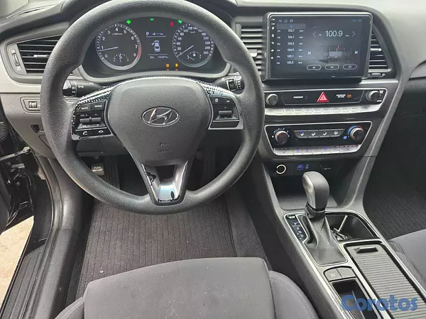 carros - HYUNDAI SONATA NEW RISE 2018 NEGRO GASOLINA 13
