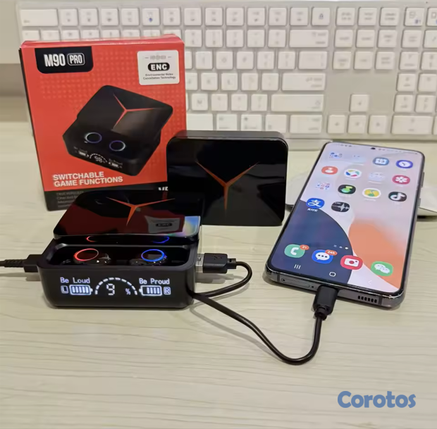 accesorios para electronica - Audífonos Inalámbricos Gaming M90 Bluetooth 1