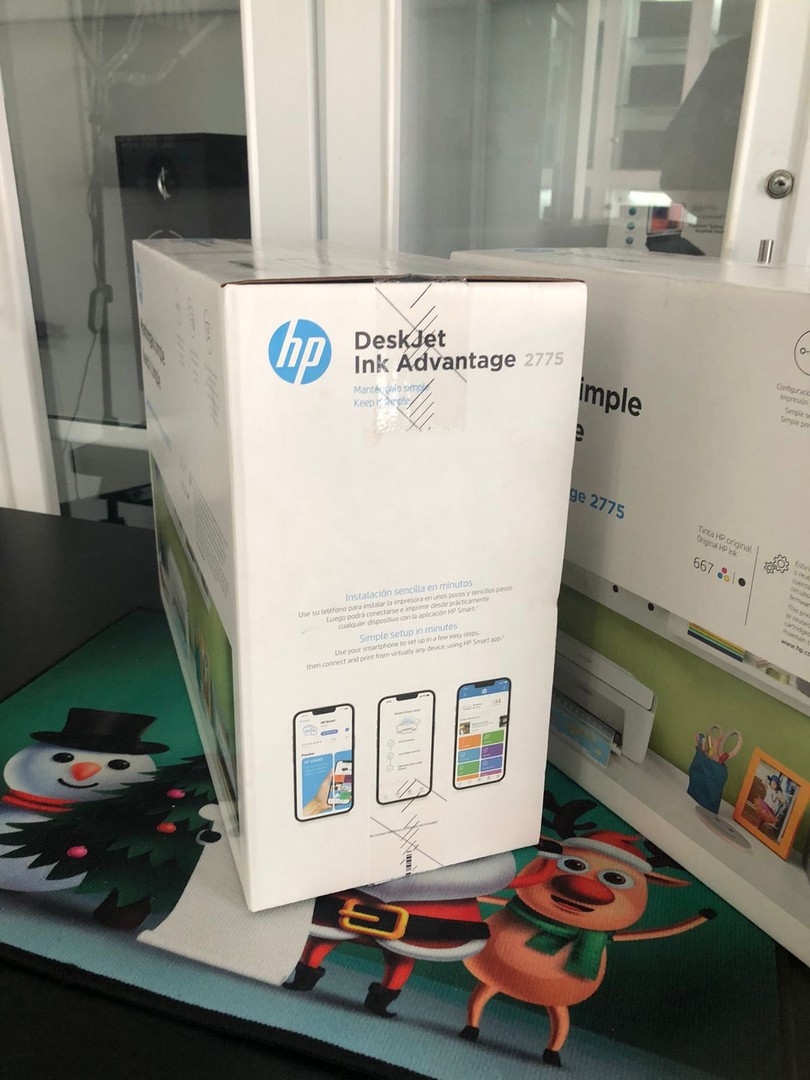 impresoras y scanners - Disponible Impresora a Wifi y desde el Celular, HP 2775 Multifuncional 4