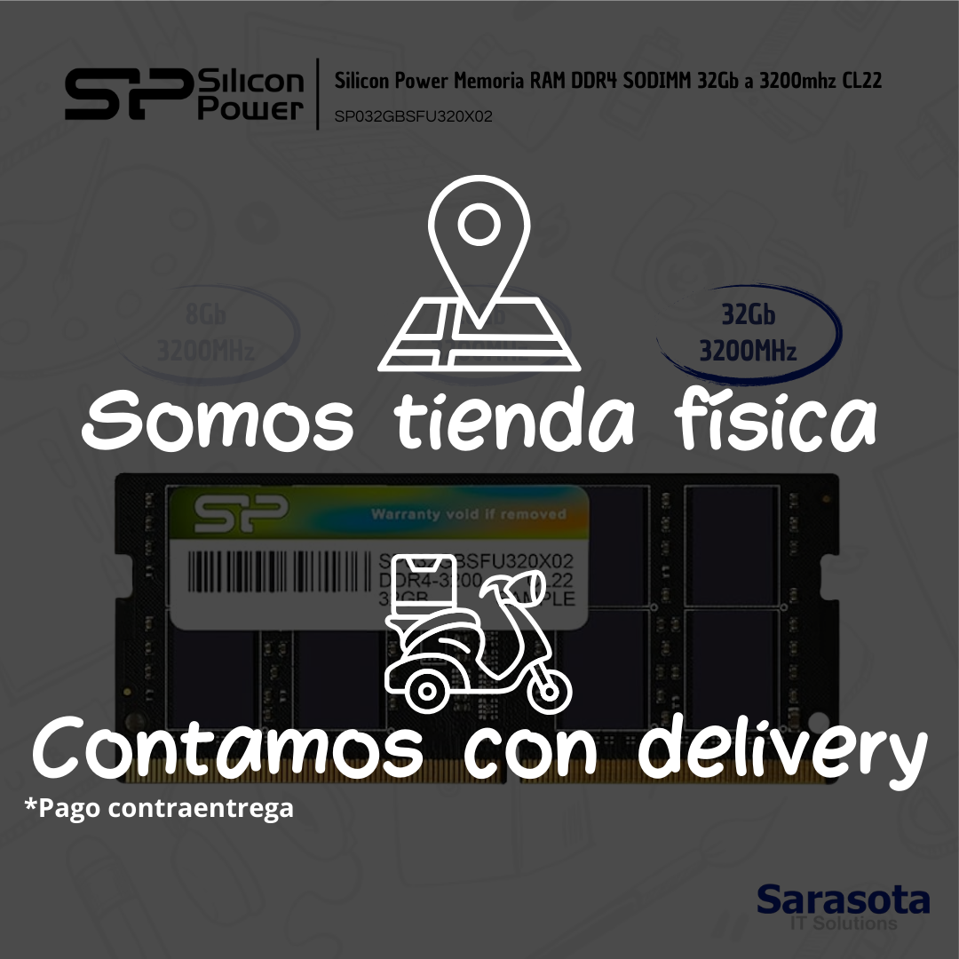 accesorios para electronica - Silicon Power Memoria RAM DDR4 32Gb a 3200mhz 1