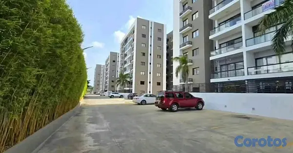 apartamentos - ALQUILÓ 4to piso con ascensor en autopista duarte próximo al homs  4