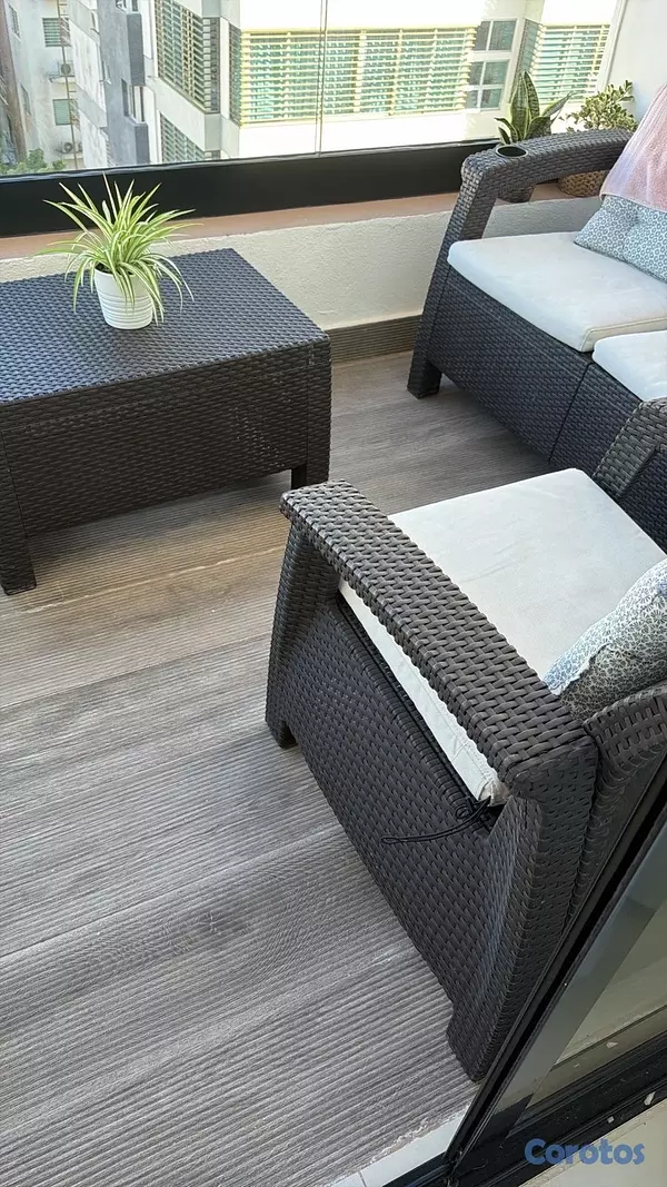 muebles y colchones - mueble para terraza o balcón. 3