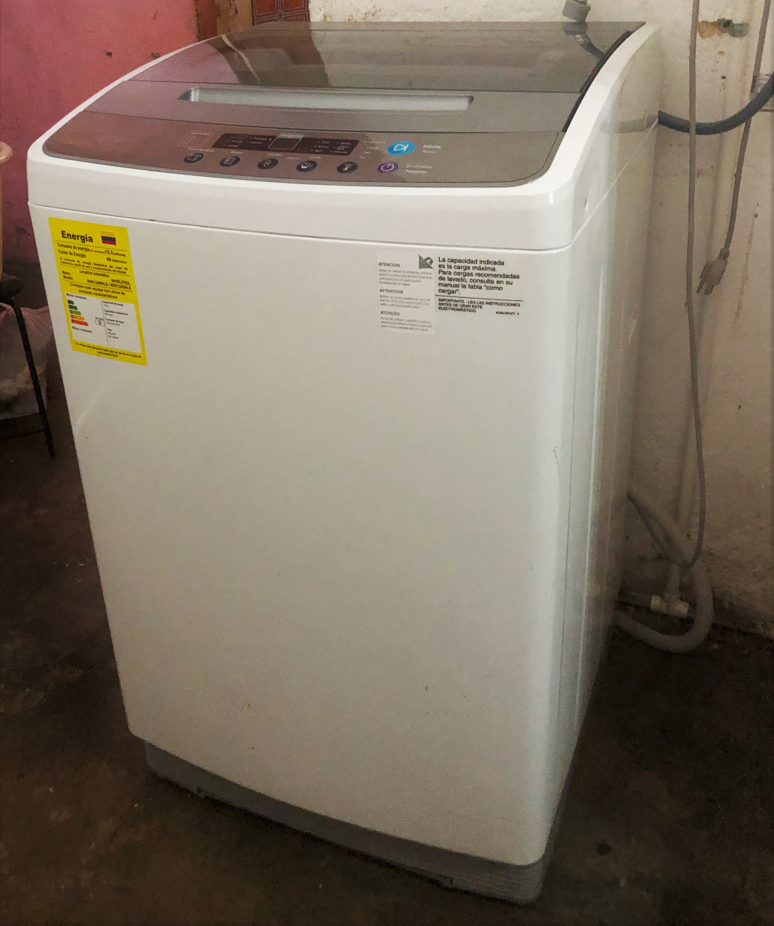 electrodomesticos - Lavadora Whirlpool Automática 26 Libras (12kg)