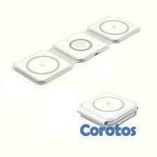 otros electronicos - Cargador portatil Magnetico Inalambrico 3 EN 1  2