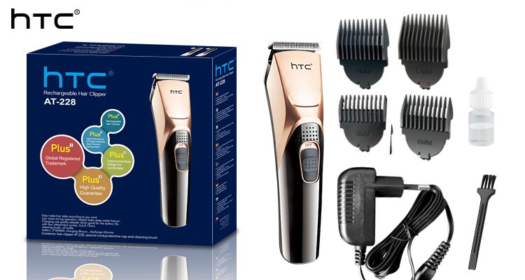 Maquina de afeitar y recortar HTC AT228