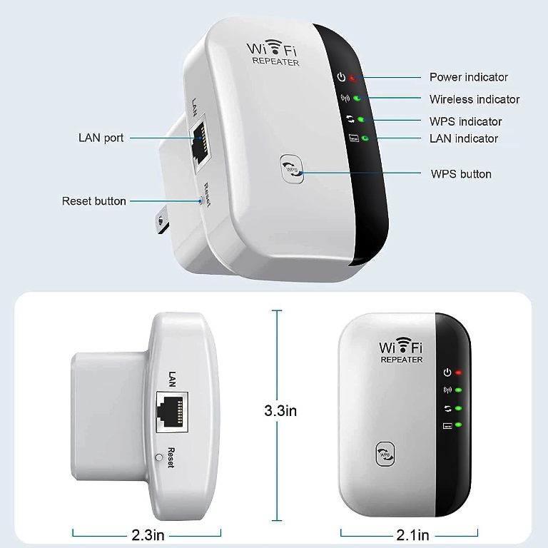 computadoras y laptops - Amplificador de señal WiFi, punto de acceso 