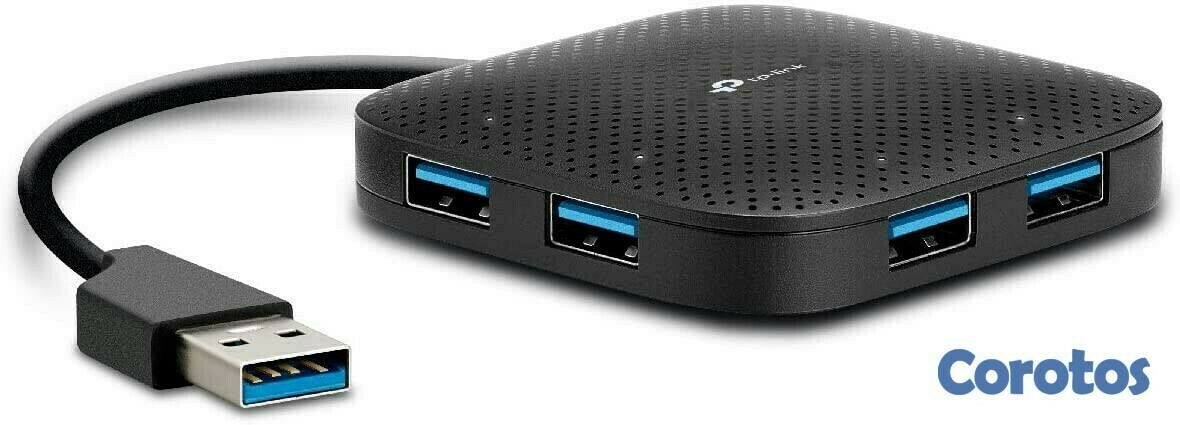 computadoras y laptops - Hub TP-LINK Portátil de 4 Puertos USB 3.0 UH400 3