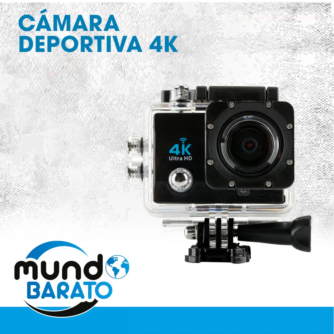 camaras y audio - Camara deportiva sumergible tipo go pro waterproof buceo motor casco carro 