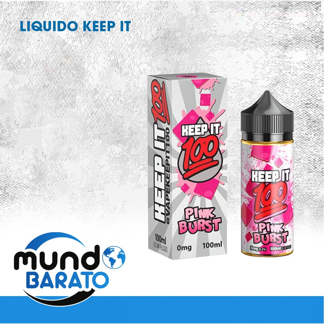 hobby y coleccion - Liquido Vape Keep It 100, Esencia Vaper, Sabores Variados. 100ML