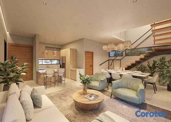 casas vacacionales y villas - Green Garden Villas: Espacios Modernos en el Corazón de Vista Cana 4