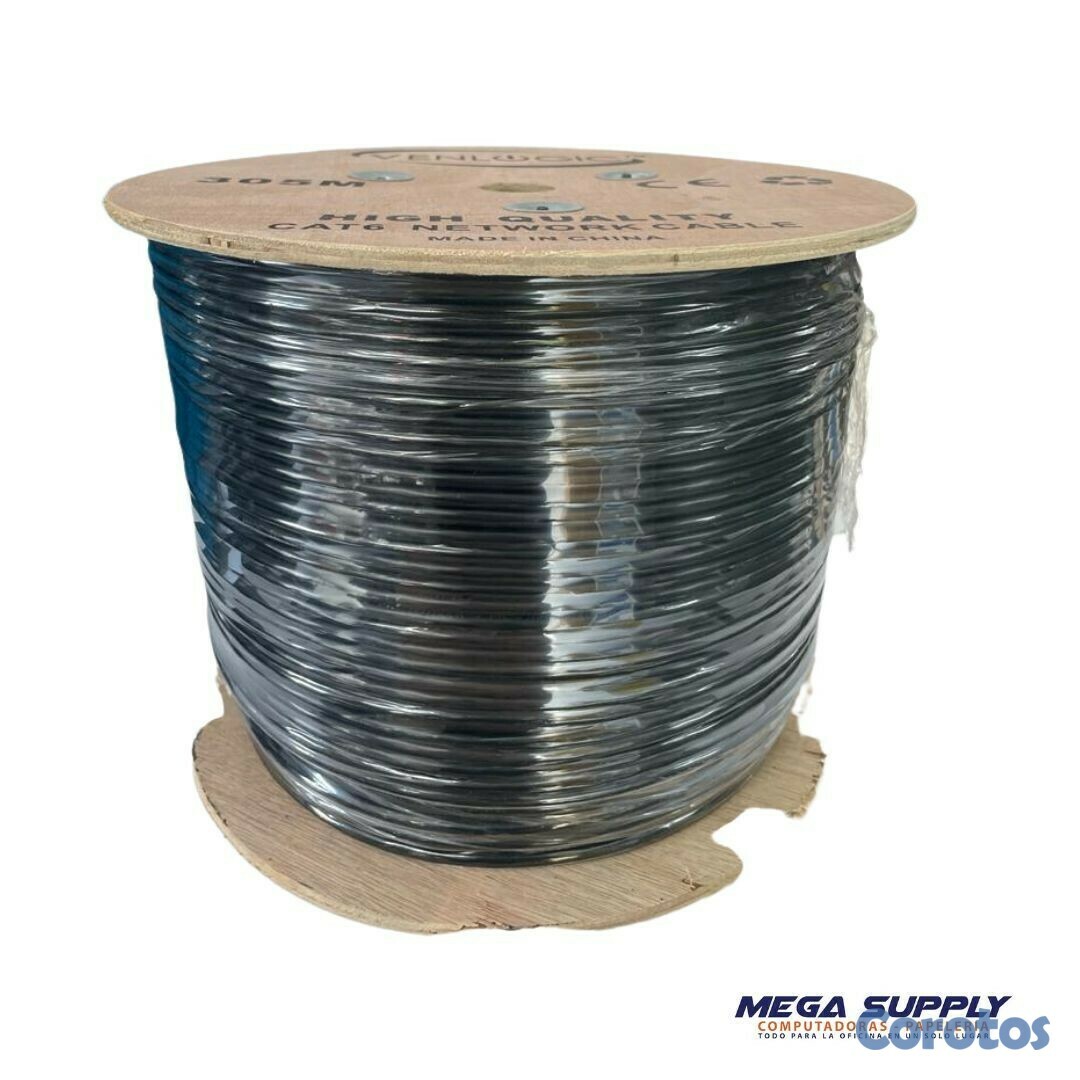 computadoras y laptops - Cable De Red Venlogic EXTERIOR  Cat 6 – Exteriores 1000 Pies CATEGORIA 6 2