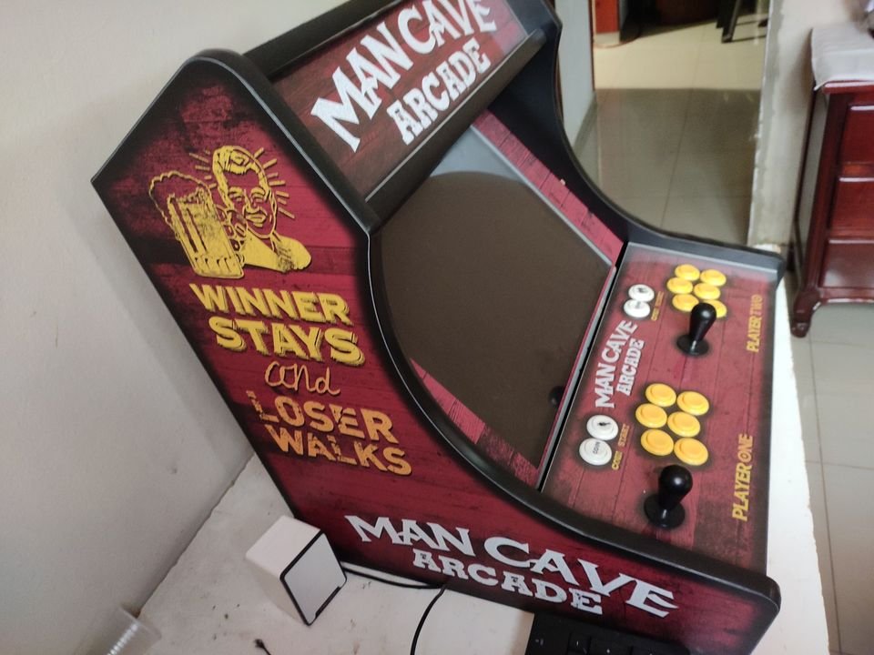 consolas y videojuegos - Gabinete Arcade Bartop con botones 2
