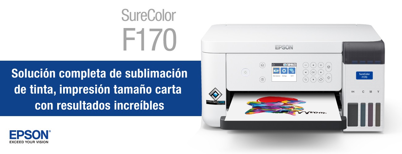 impresoras y scanners - MULTIFUNCIO EPSON SURECOLOR® F170,DE SUBLIMACION CON BOTELLA DE TINTA DE FABRICA