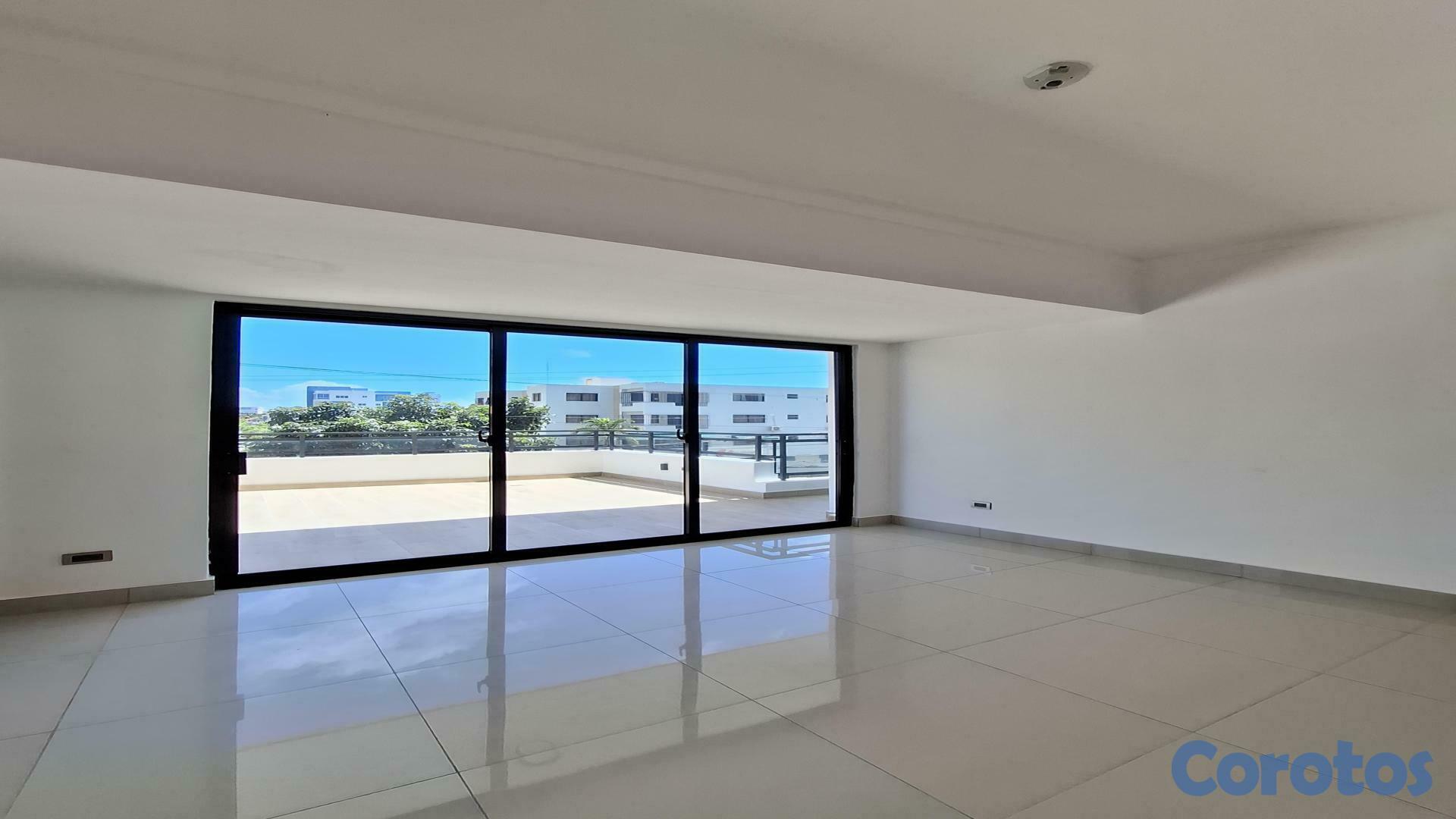 apartamentos - Alquiler apartamento 91 m2 con línea blanca - Sector Renacimiento, D.N. 5