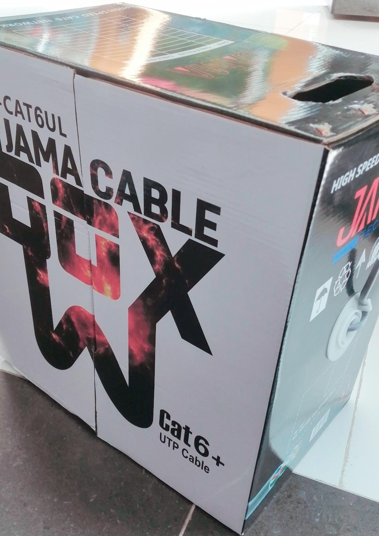 computadoras y laptops - CABLE DE RED UTP  CAT6e 1000 PIES  2