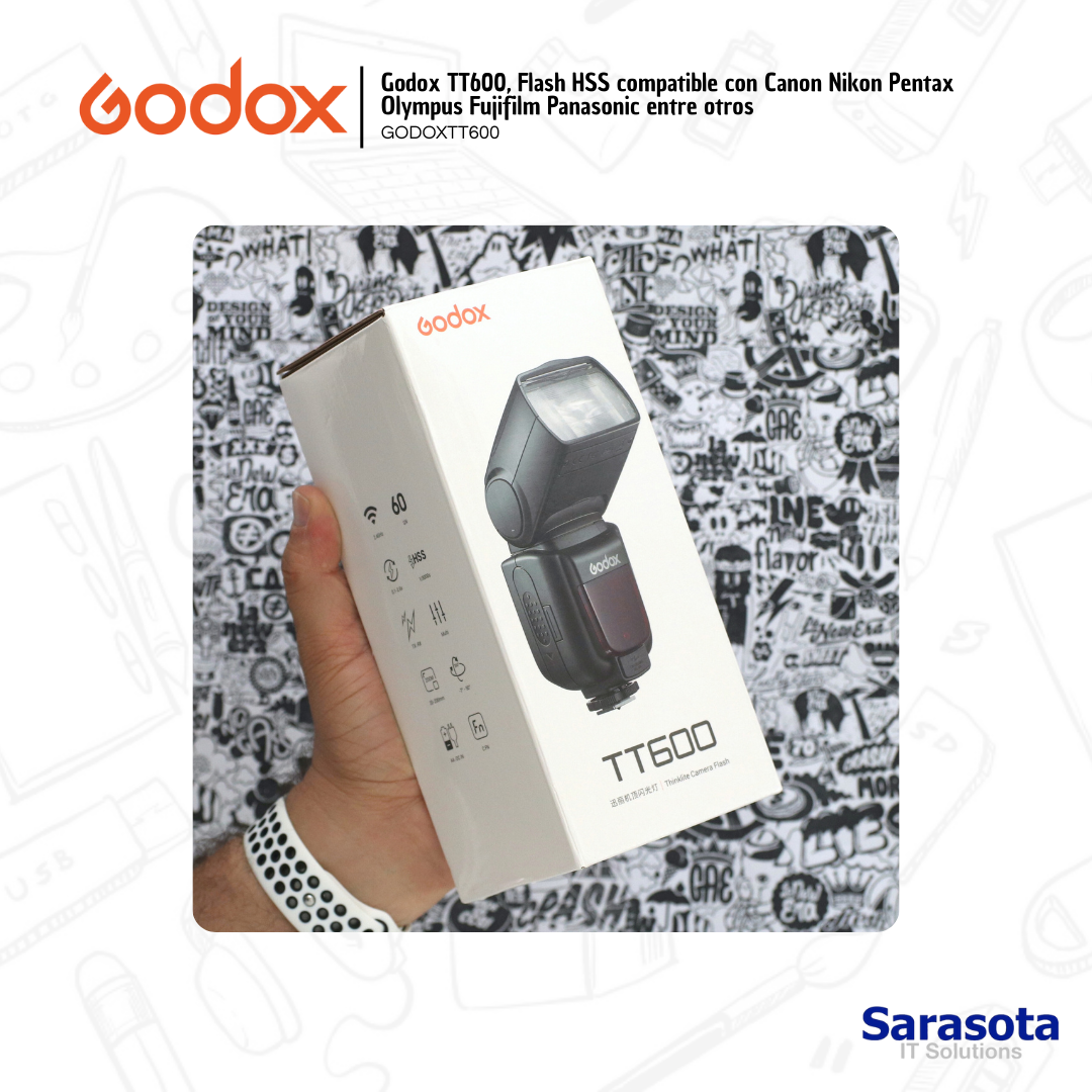 accesorios para electronica - Flash Godox TT600 (Canon, Nikon, entre otras) 1