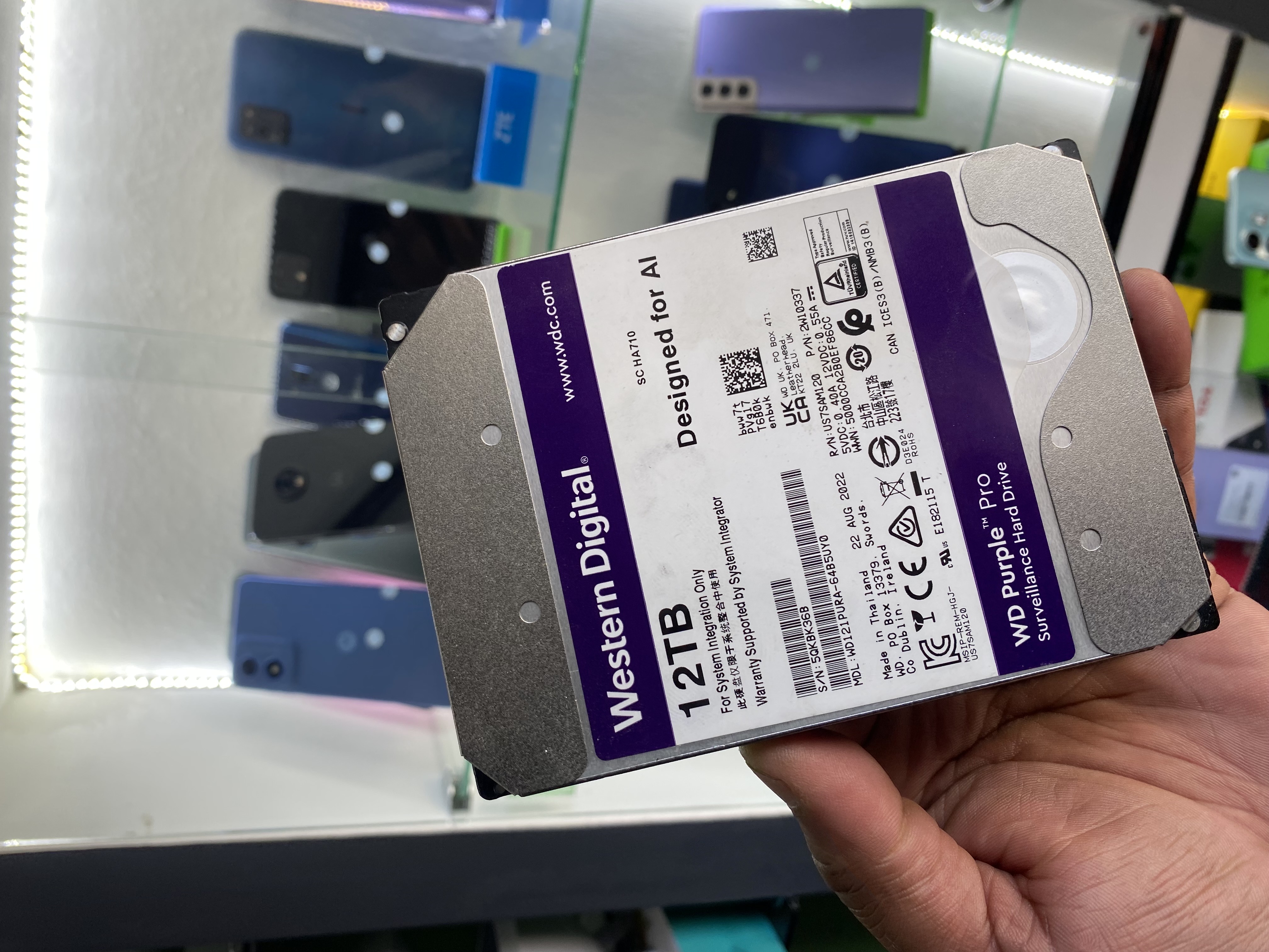 celulares y tabletas - Disco 12TB HDD purpura  5