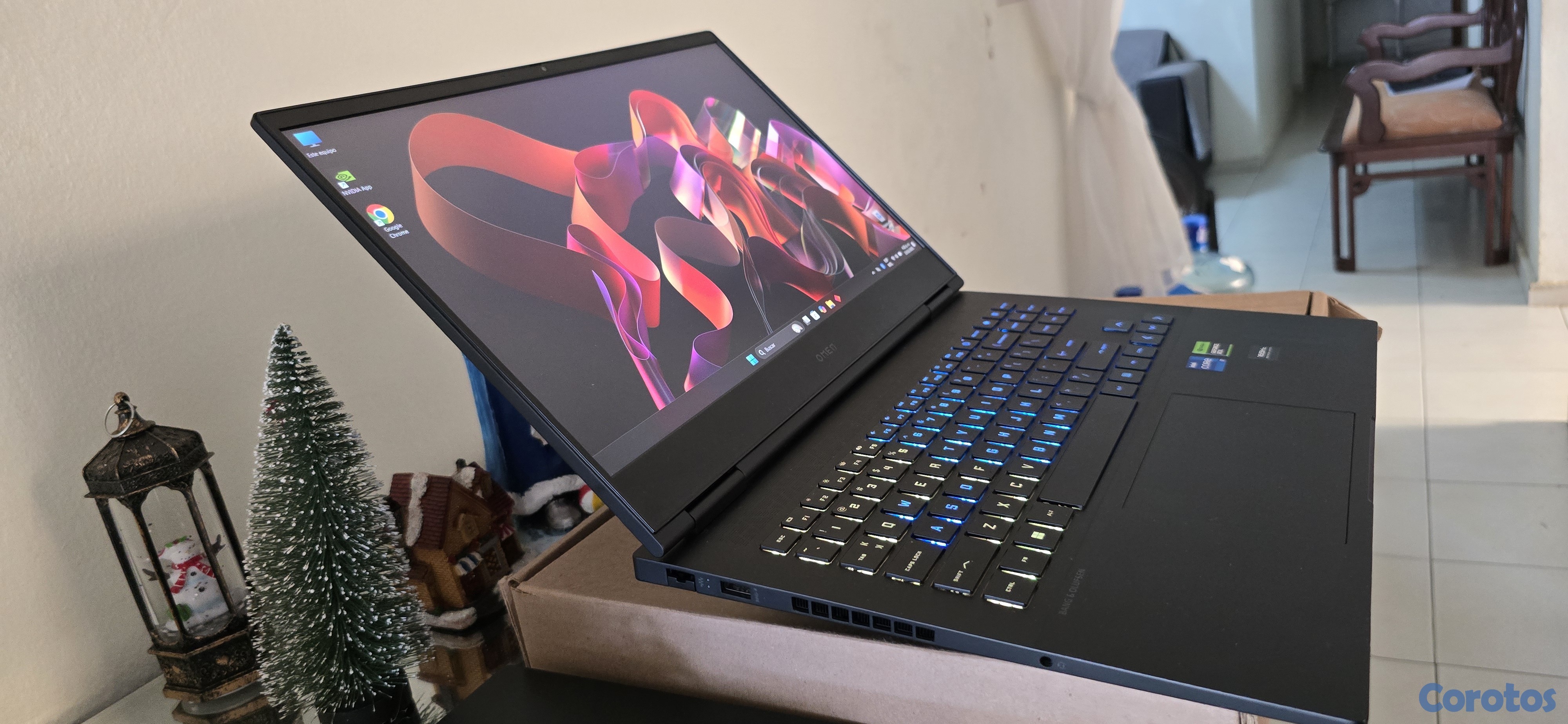 computadoras y laptops - hp Omen Gaming Core i7 13th Ram 32gb ddr5 Disco 1TB ssd Nvidea Rtx 4060 8gb  2