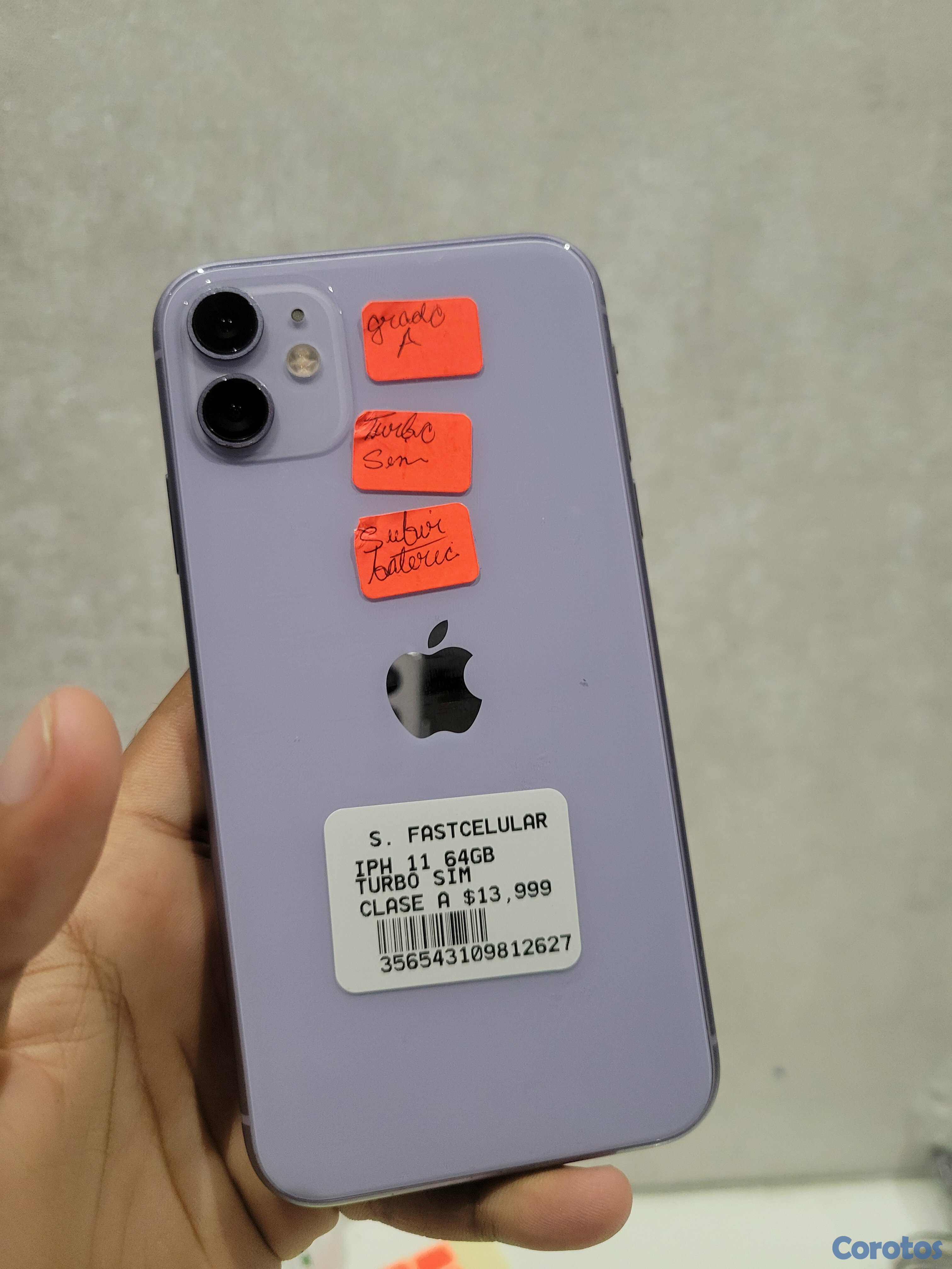 celulares y tabletas - iphone 11 normal de 64gb 